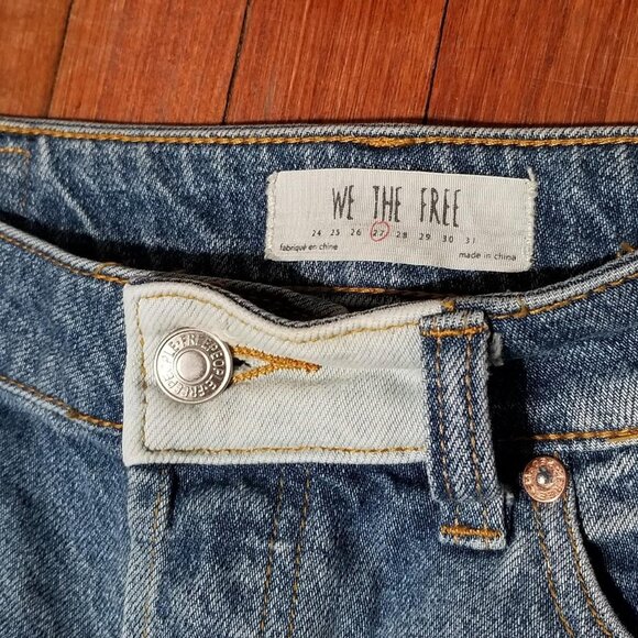 We The Free People Womens Denim Mini Skirt - Picture 3 of 3
